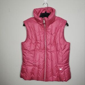 NILS Pink Down Puffer Vest Size 8
